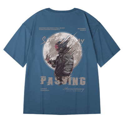 Camiseta Suelta de Gran Tamaño para Hombre - Estilo Personalidad - Image 8