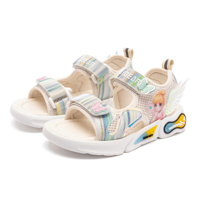 Sandalias Princesa Sunshine para Niñas - Zapatos Transpirables con Diseño de Osito Adorable - Image 8