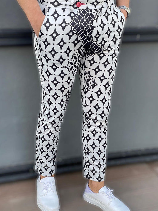 Pantalón Casual con Estampado Otoñal - Diseño Moderno y Versátil - Image 20