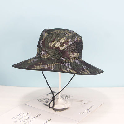 Gorra de Pesca y Montaña para Hombre con Protección Solar - Image 12
