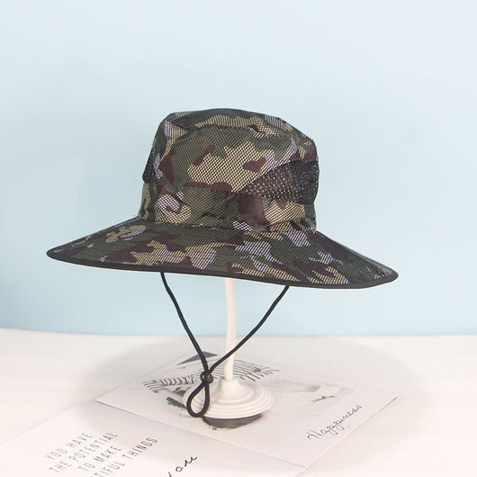 Gorra de Pesca y Montaña para Hombre con Protección Solar - Image 12