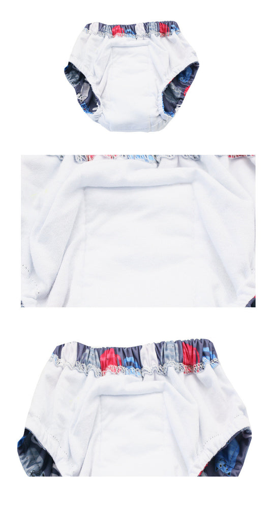 Pantalones de Entrenamiento Reutilizables de Algodón para Bebé - Image 2