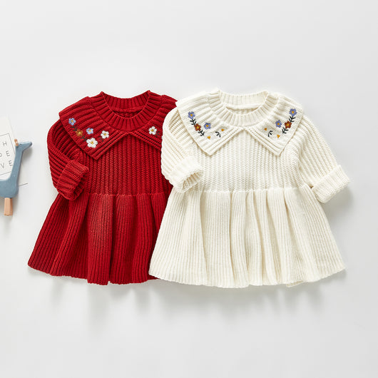Falda Tejida Primavera Otoño para Niñas - Image 19