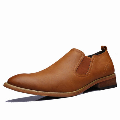 Zapatos de Cuero Británicos Transpirables para Hombre - Image 7