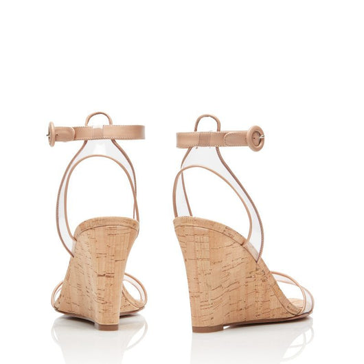 Sandalias Cuña PVC Efecto Madera para Mujer - Image 4