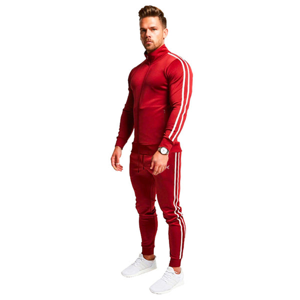 Conjunto de Pants y Sudadera a Rayas para Hombre