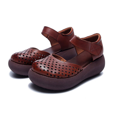 Zapatos Casuales Retro con Perforaciones - Image 5