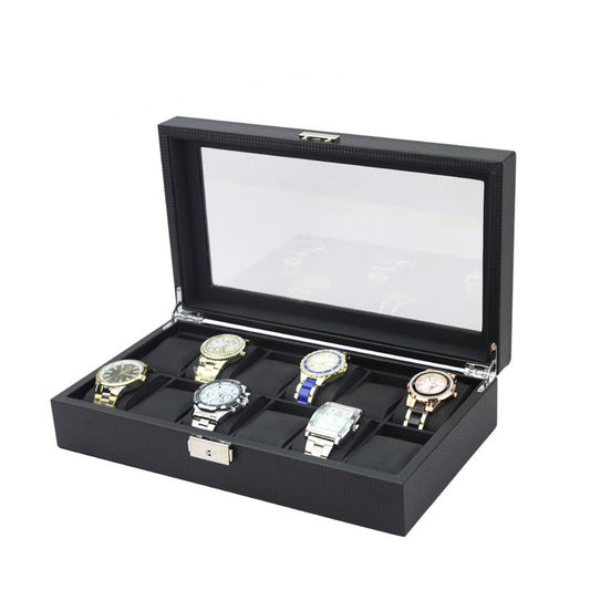 Caja de Reloj con Soldadura de Carbono