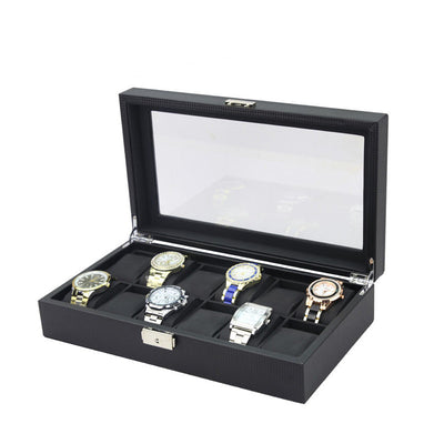 Caja de Reloj con Soldadura de Carbono