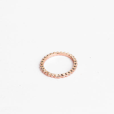 Set de 5 Anillos Apilables Estilo Bohemio en Tono Oro Rosa - Image 10