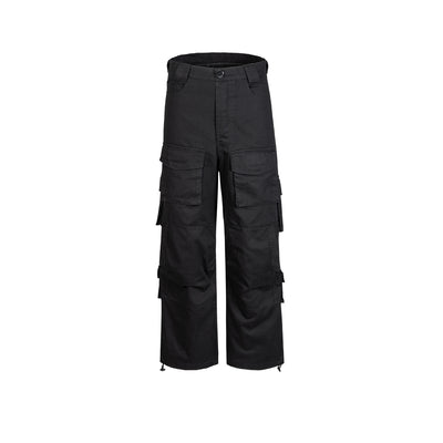 Pantalones Cargo Tipo Cannonball con Bolsillos Amplios para Hombre - Image 4
