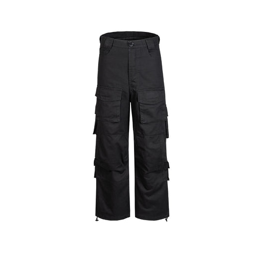 Pantalones Cargo Tipo Cannonball con Bolsillos Amplios para Hombre - Image 4