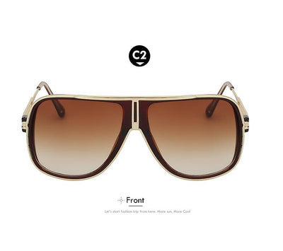 Gafas de Sol Cuadradas Doradas Premium para Hombre y Mujer - Image 10
