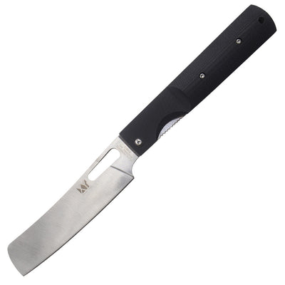 Navaja Plegable de Acero Inoxidable con Mango Cuadrado Negro - Image 10