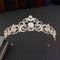 Corona de Novia con Diamantes de Imitación - Diadema para Vestido de Boda