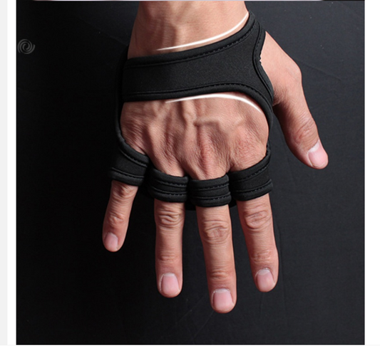 Guantes de Levantamiento con Dedos Abiertos - Protección Transpirable para Gym - Image 2