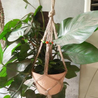 Cesta Colgante de Cuerda para Macetas - Image 4