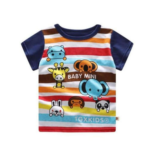 Conjunto de Verano para Niños - Playera y Shorts de Algodón con Diseños Animados - Image 9