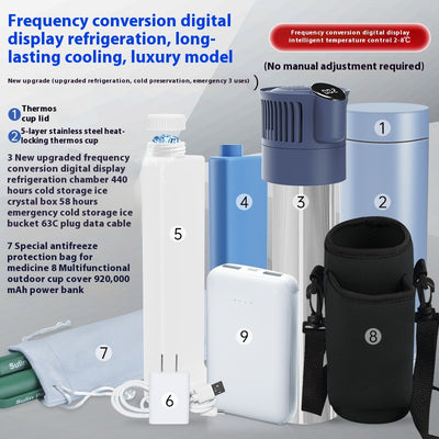 Refrigerador Portátil Mini con Cargador para Auto - Vaso Térmico Inteligente - Image 11