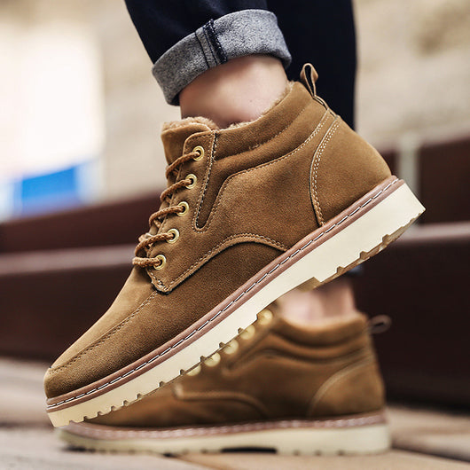 Botas Martin para Hombre con Forro de Terciopelo y Algodón Cálido - Image 4