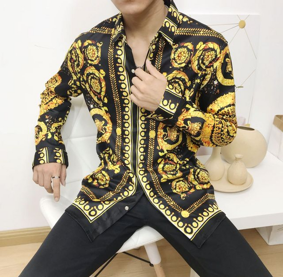 Cardigan Camisa para Hombre