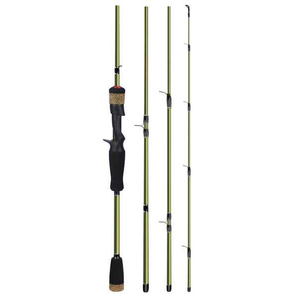 Caña de Pesca Portátil 4 Secciones Carbono - Modelo Compacto - Image 7