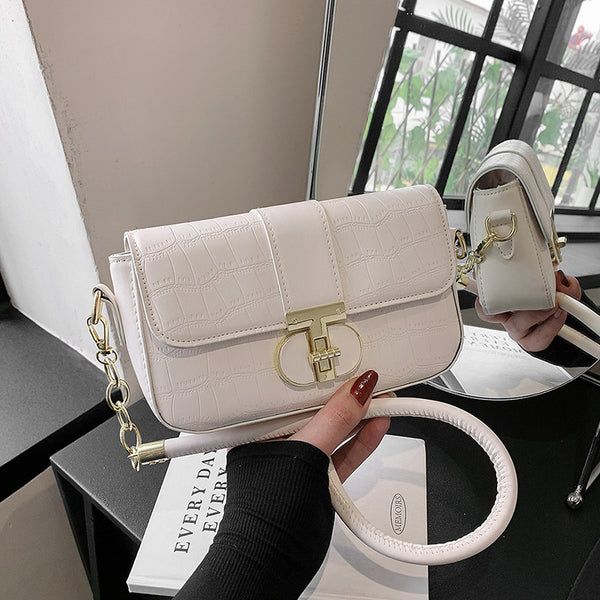 Bolsa Retro Bandolera Asimétrica de Moda Alternativa