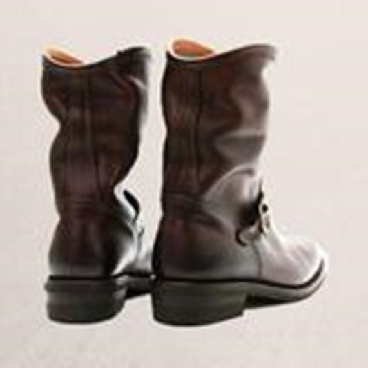 Botas Martin Tipo Cuña Elegantes con Punta Afilada - Image 2