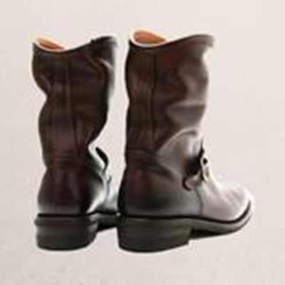 Botas Martin Tipo Cuña Elegantes con Punta Afilada - Image 2
