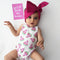 Conjunto Romper sin Espalda con Tirantes Cruzados y Diadema - 2 Piezas