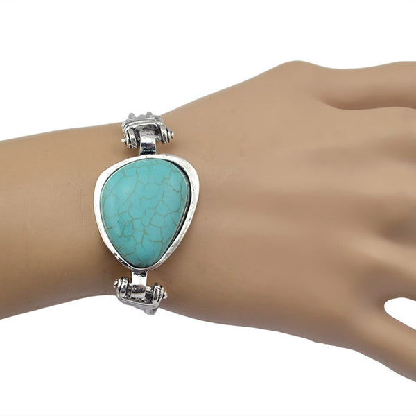 Pulsera de Turquesa Elegante