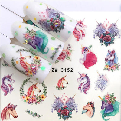 Calcomanías de Flores para Uñas - Image 17