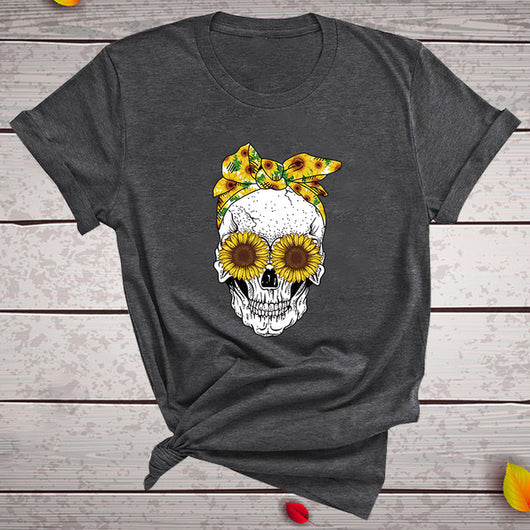 Playera Estampada Casual de Cuello Redondo - Image 14