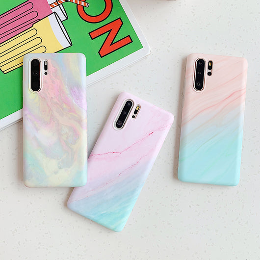 Funda para móvil con diseño mármol y degradado - Image 3