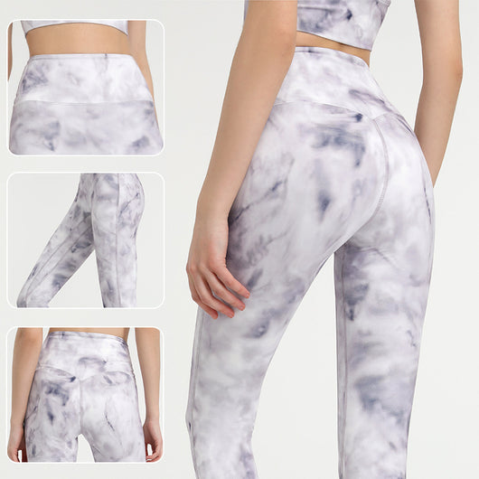 Leggins Deportivos Estampados Talle Alto Melocotón - Image 4