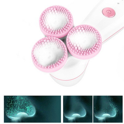 Limpiador Facial 3D de Silicona - Set de 3 Cabezales Redondos - Image 8