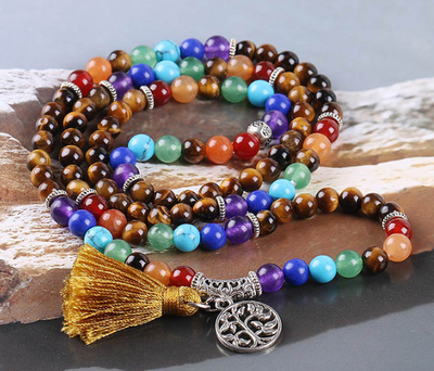Pulsera artesanal de cuentas de 6mm - Image 4