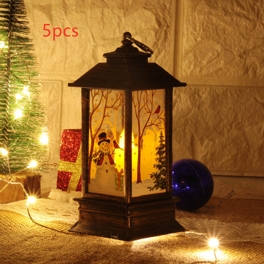 Decoración Navideña LED - Papá Noel y Muñeco de Nieve Iluminado - Image 27