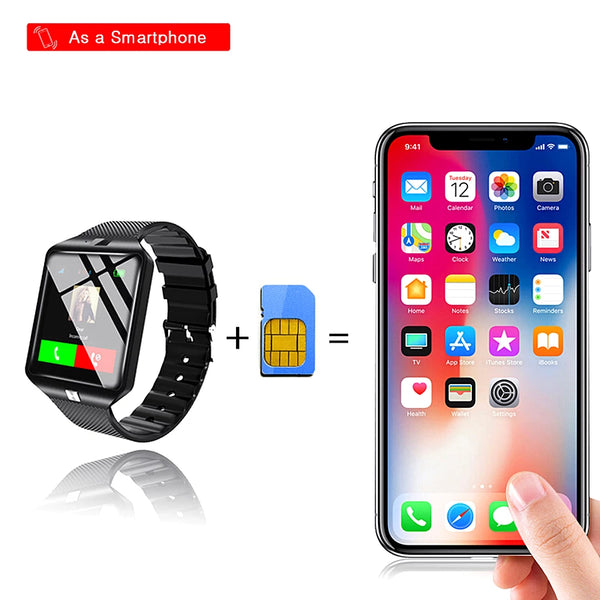 Reloj Inteligente con Cámara, SIM y Tarjeta SD