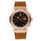 Reloj para Hombre Oro Rosa Luminoso Multifuncional