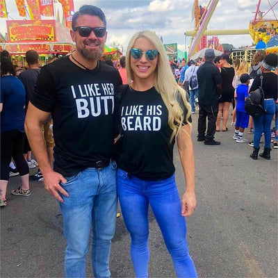 Playeras de Pareja - His Beard & Her Butt - Image 3
