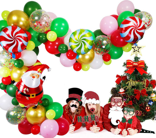 Guirnalda de Globos Navideña