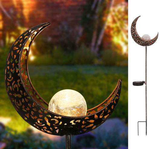 Luz Solar Decorativa con Efecto Llama para Jardín - Impermeable - Image 3