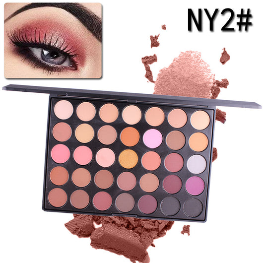 Paleta de Sombras 35 Colores Shimmer y Mate - The Palette B - Image 4