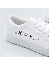Zapatillas Casuales Anime Gato Pintadas a Mano - Image 2