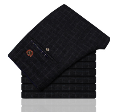 Pantalones Casuales de Algodón y Lino para Hombre - Corte Slim Recto - Image 2