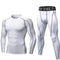 Traje de Compressão Esportivo Completo Masculino - Manga Longa