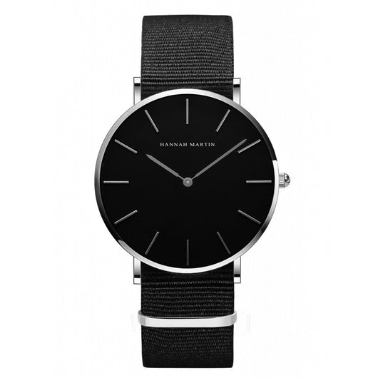 Reloj de Negocios Ultrafino Impermeable - Cuarzo Minimalista Unisex Negro - Image 13