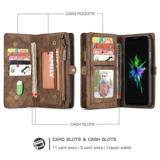 Funda Cartera iPhone con Soporte Magnético y Ranuras para Tarjetas - Image 6