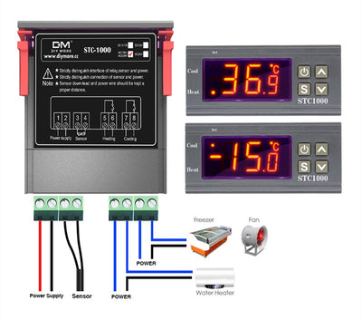 Controlador de Temperatura STC-1000 para Acuarios e Incubadoras - Image 2
